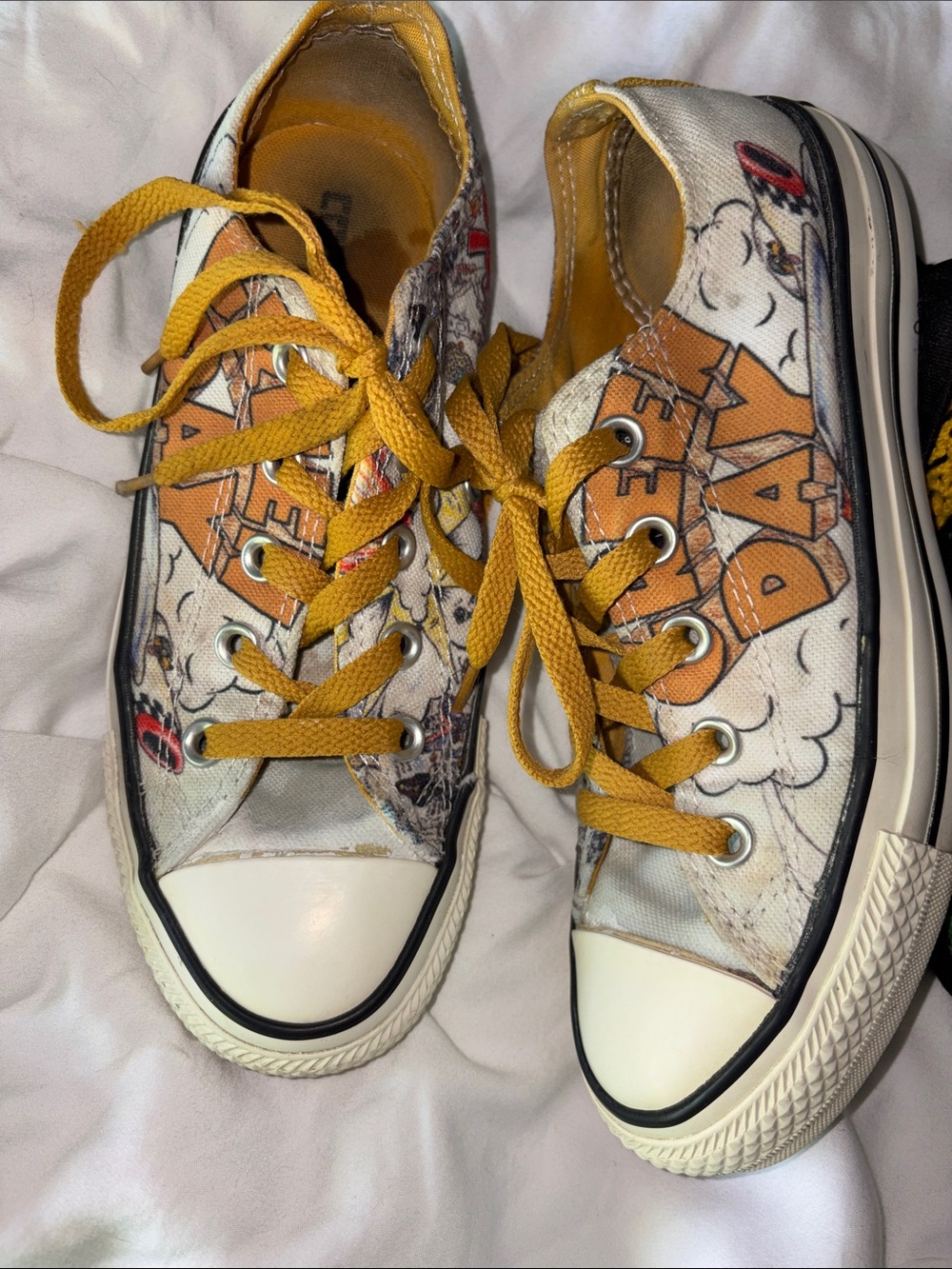 CONVERSE x GREEN DAY DOOKIE Sneakers ULTRA RARES HTF 6 Women’s LIMITED EDITION